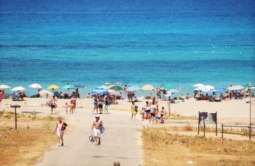 Spiagge Calette Co Lungo La Costa Di San Vito Lo Capo